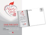 Heart Gala Save The Date Mailer